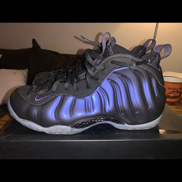 eggplant foamposite boots